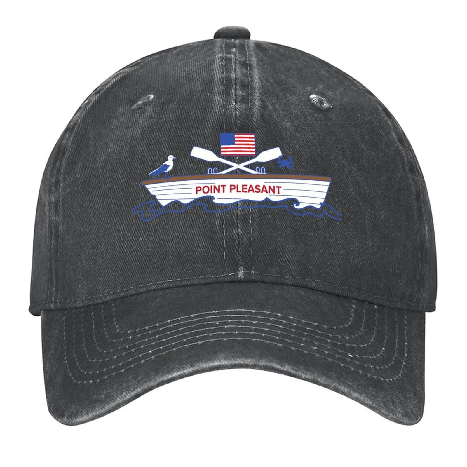 

Point Pleasant Beach New Jersey Baseball Cap New In The Hat sun caps Ball Cap Wild Ball Hat Trucker Hats For Men Women's