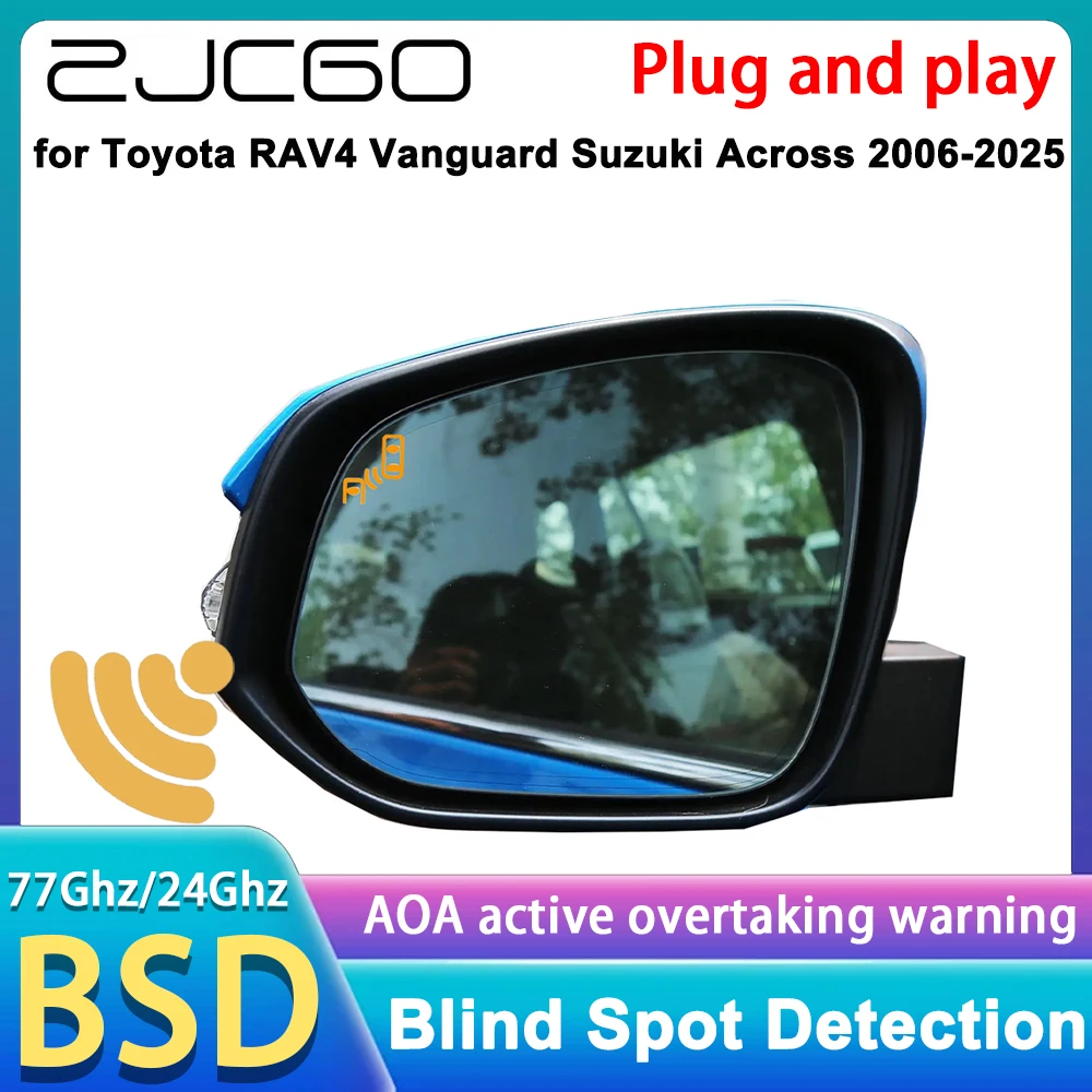 for Toyota RAV4 Vanguard Suzuki Across XA30 XA40 XA50 2006-2025 Rear Cross Traffic Alert Blind Spot Monitor Assist Detection DSM