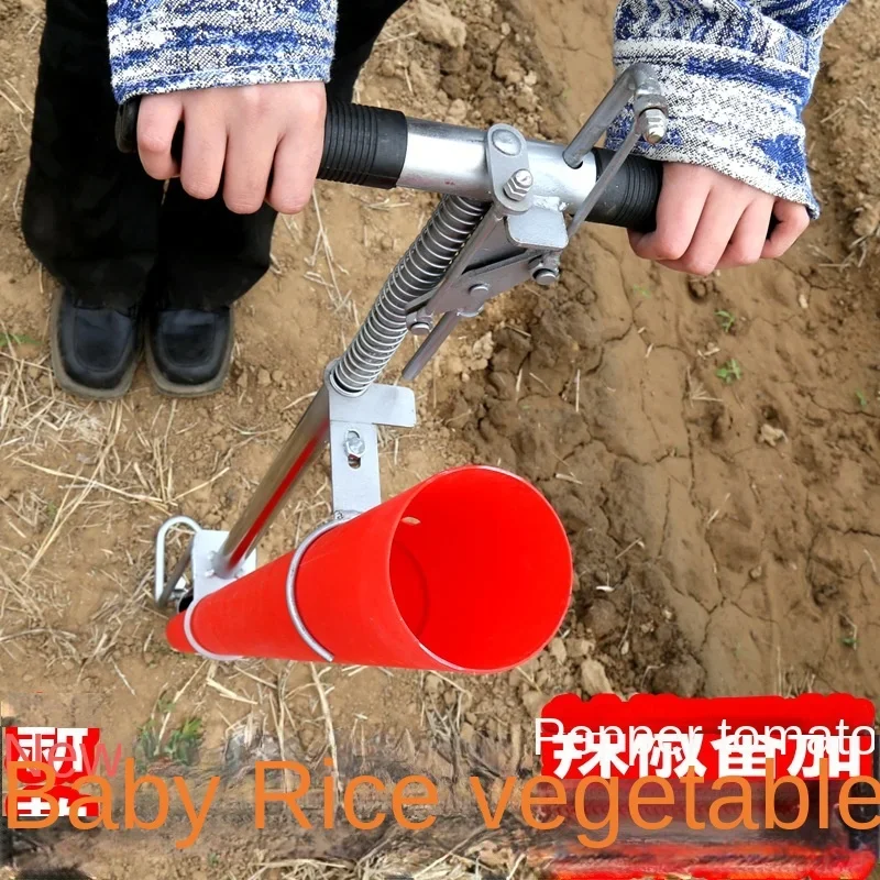 Xk Seedling Artificial Seedling Transplanting Machine Tomato Pepper Special Transplanting Machine Multi-Function