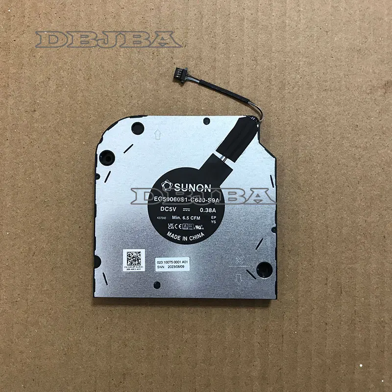 

Вентилятор процессора для DELL Latitude 5540 Precision 3580 02K1XY 2K1XY EG50060S1-C680-S9A 023.100T5.0001 A01 5 В 0,38 А