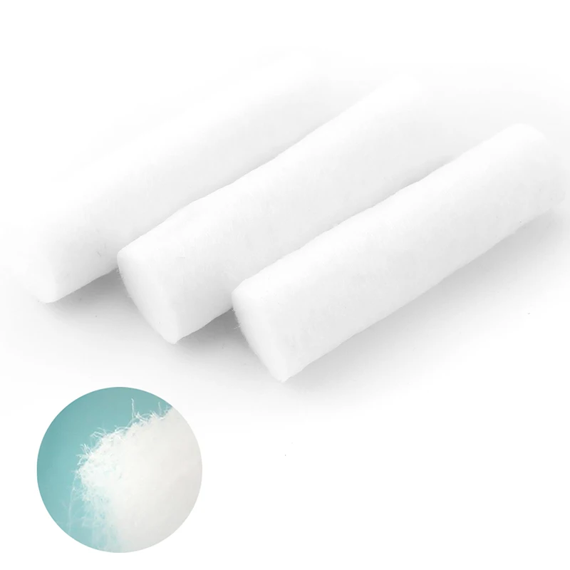 200pcs 100% Cotton Dental Cotton Roll Dentist Material Teeth Whitening Product Surgical Cotton Rolls High Absorbent