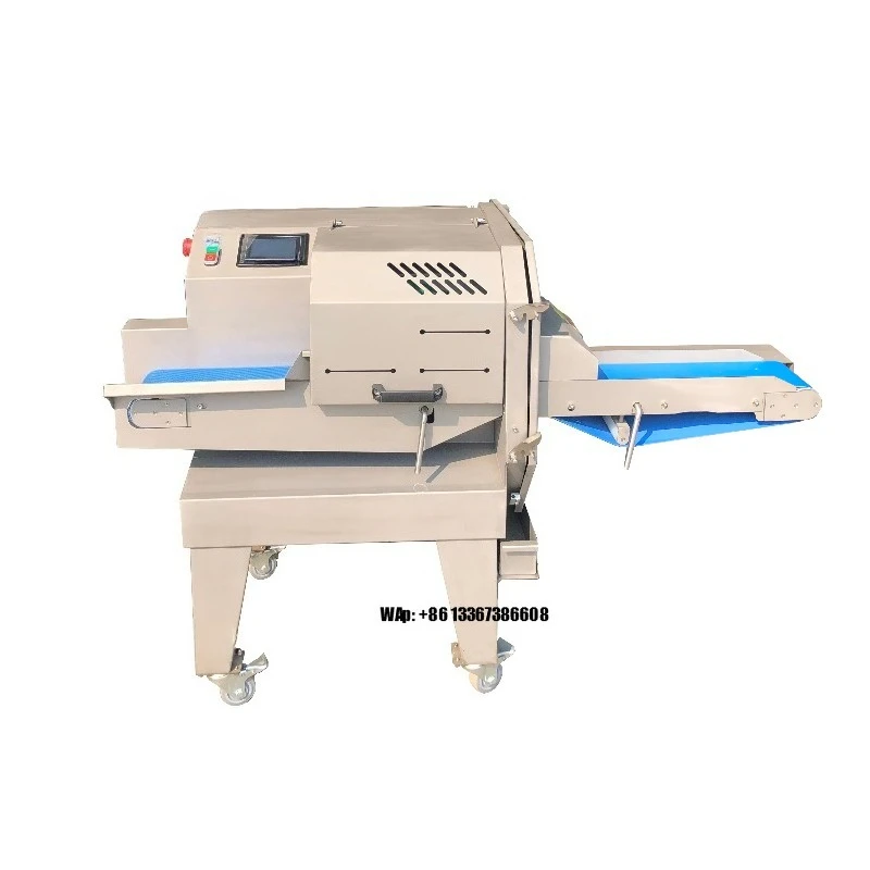 New 220V Food Processing Machinery Cooked Meat Slicer Vegetable Processing Equipment for Restaurant Manufacturing Plant Retail