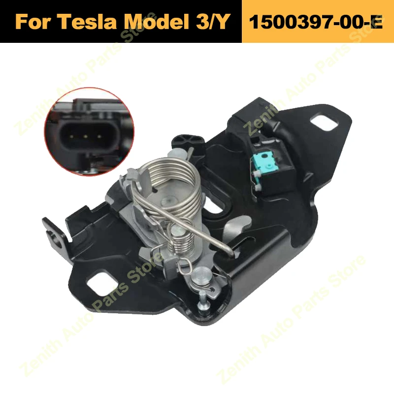 Hood Latch Release For Tesla Model 3/Y 1500397-00-E 1500397 2021 2022 2023 Metal Switches Relays Interior Switches Controls