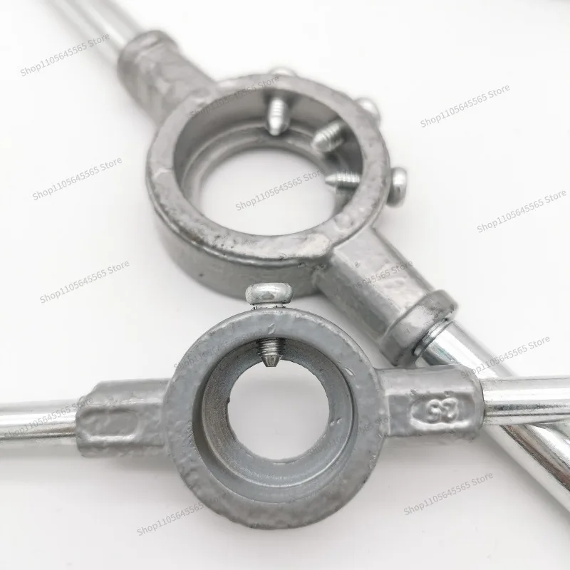 For Die Wrench Set Wire Winch Holder Round Wire Wrench Water Pipe Thread Tapping Galvanized Ratchet
