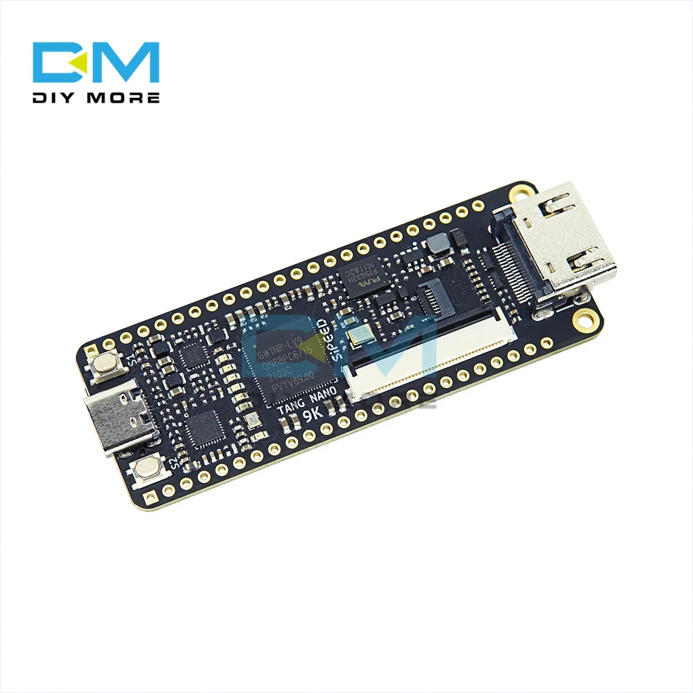 Imagem -04 - Placa de Desenvolvimento Tang Nano Fpga Gw1nr-9 rv 17280 Bits Risc-v 9k