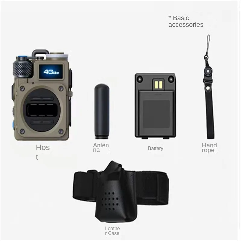 Walkie Talkie 4g Full Network Communication Handheld Card Insertion Outdoor 5000 Kilometers Intercom Mini Handheld Platform