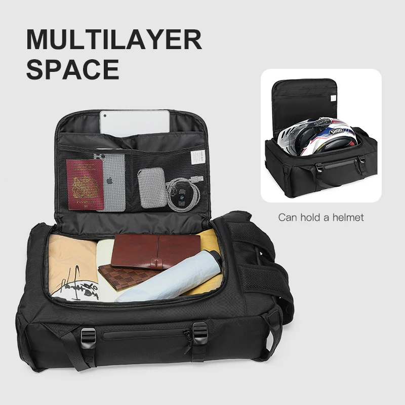 OZUKO Backpack Travel Cabin Outdoor Motorcycle Backpacks 15.6 inch Laptop Backpack Teenager Male Waterproof Travel Bag Mochilas