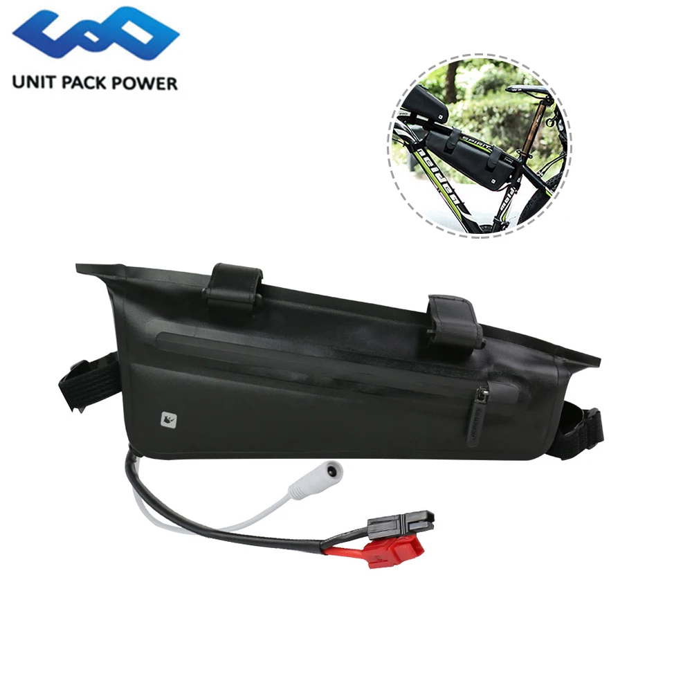 

Waterproof Bike Frame Front Tube Triangle Battery 36V 10Ah 13Ah 14.5Ah 17.5Ah Cycling Bag Battery