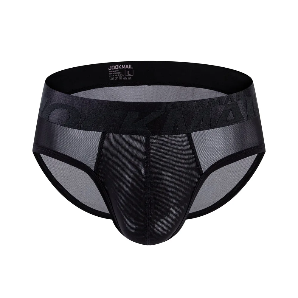 

Sexy Men Multi Style Underwear Low Rise Breathable Quick Dry Cotton Nylon Lace Thong Briefs Calzoncillos Slip