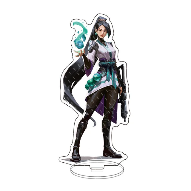 Valorant Figure Acrylic Animation Stand Special War Hero Sage Skye Neon  Phoenix Rayna Viper Astra Harbor Omen Toy for Boy Gift - AliExpress