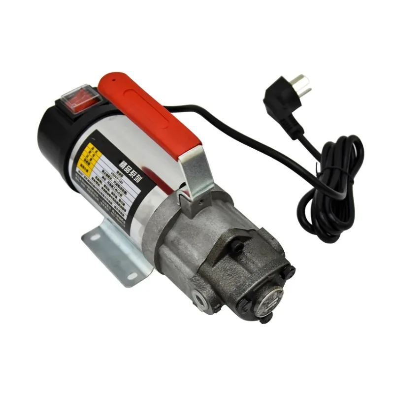 12A Small DC Liquid Transfer Pump, 12V/24V/220V 200W Gear Transfer Device for Automatic Refueling