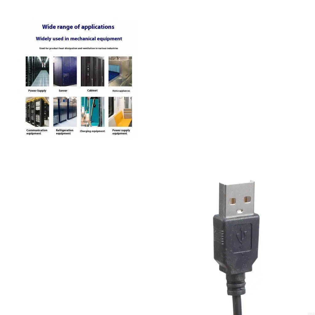 

3-скоростной USB 5 В 75 мм линейный канальный вытяжной вентилятор с двойными вентиляционными трубами для корпуса 3D-принтера для