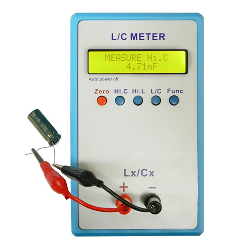 

LC-200A Handheld Inductor&Capacitor LC Meter 1PF-100MF 1UH-100H