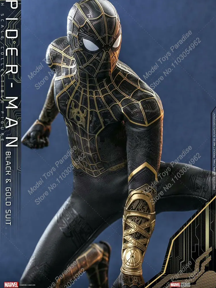 HOTTOYS HT MMS604 1/6 Men Soldier Evil Spider Man Full Set 12inch Action Figure Collectible Toys Gifts