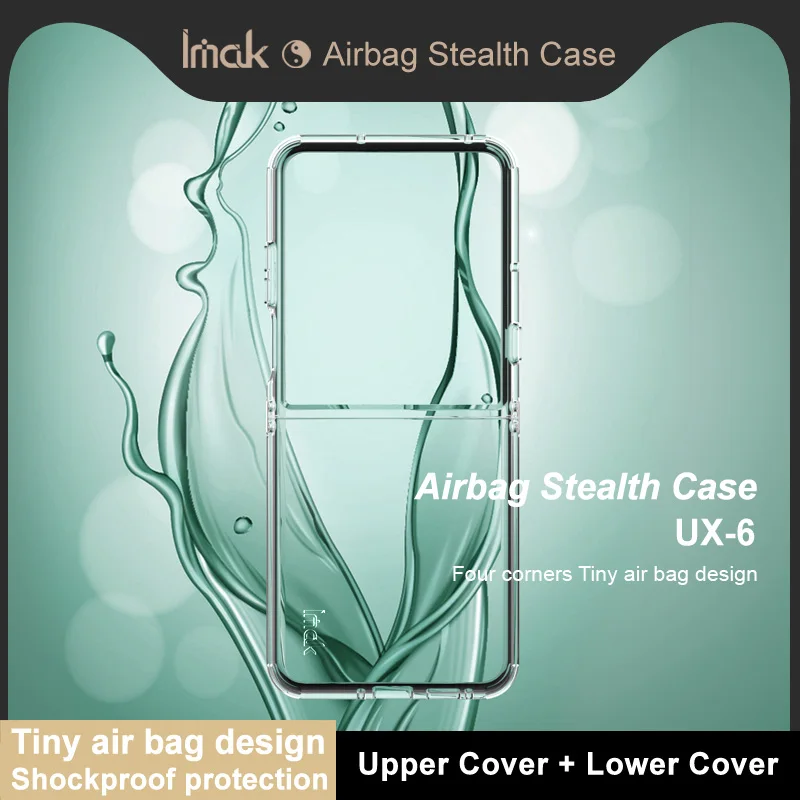 For Moto Razr 60 Ultra Case IMAK UX-6 Series Airbag Stealth Cover