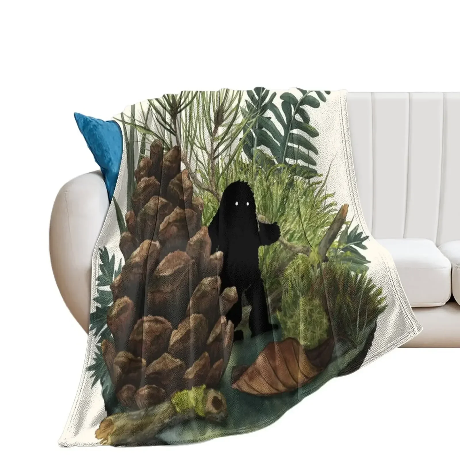 

Tiny Sasquatch Throw Blanket Quilt Sofa Quilt Blankets