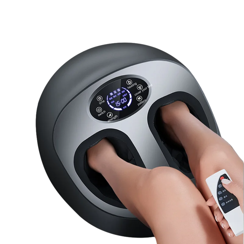 Hot Selling Shiatsu Infrared Heating Foot Massager Equipment Vibrating Electric  Massage Machine Kneading  