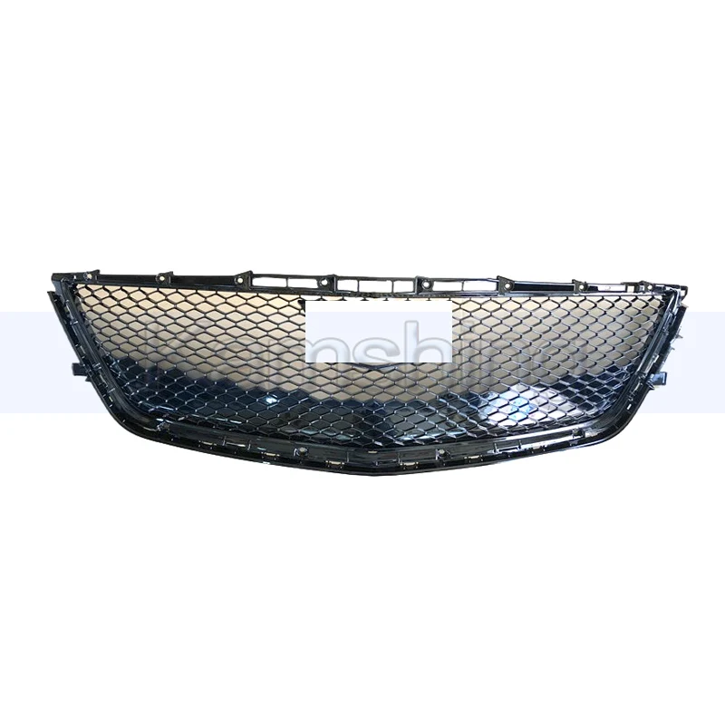 Kamshing Black Front Bumper Grill Mask Radiator Grill For Cadillac CT6 2016-2018 Medium Net Racing Grill Middle Net Without Logo