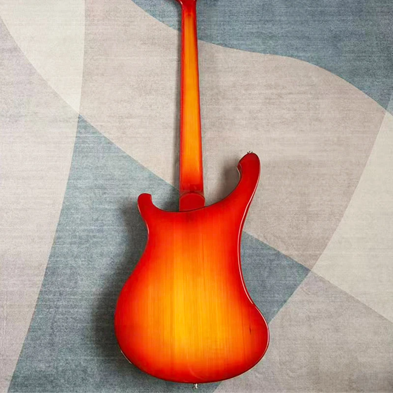 Local Warehouse 4‑string Sticker Electric Bass, Basswood Body, Maple Neck, Rock, Right‑handed Model, Stage Performance, Holiday Gift, Free Shipping