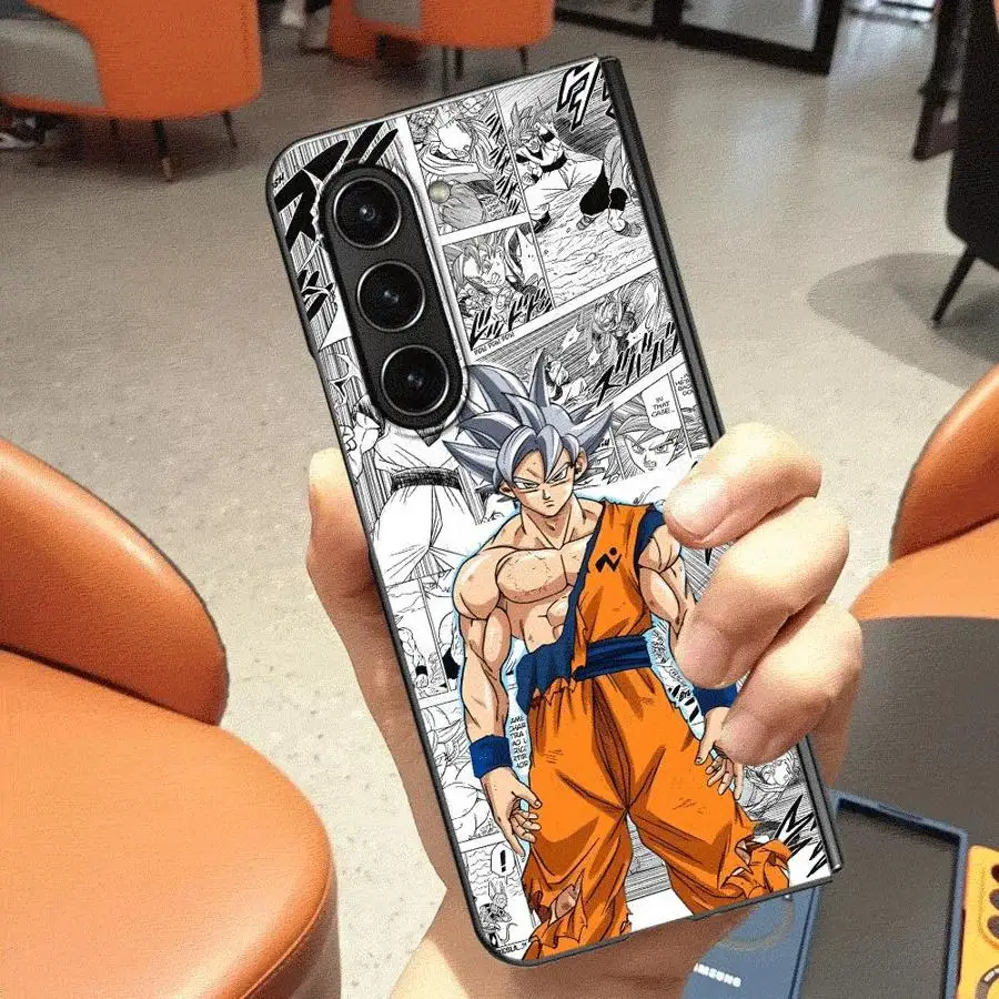 

Чехол для телефона Dragon Ball Comic Goku для Samsung Galaxy ZFold5 Z Fold 7 6 5 4 3 ZFold7 ZFold3 ZFold4 ZFold6