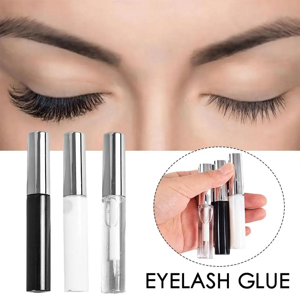 5ml falscher Wimpern verlängerung kleber wasserdicht schnell trocknend transparent dauerhafte Reizung Werkzeuge Wimpern stark lang keine Grundierung h2z2