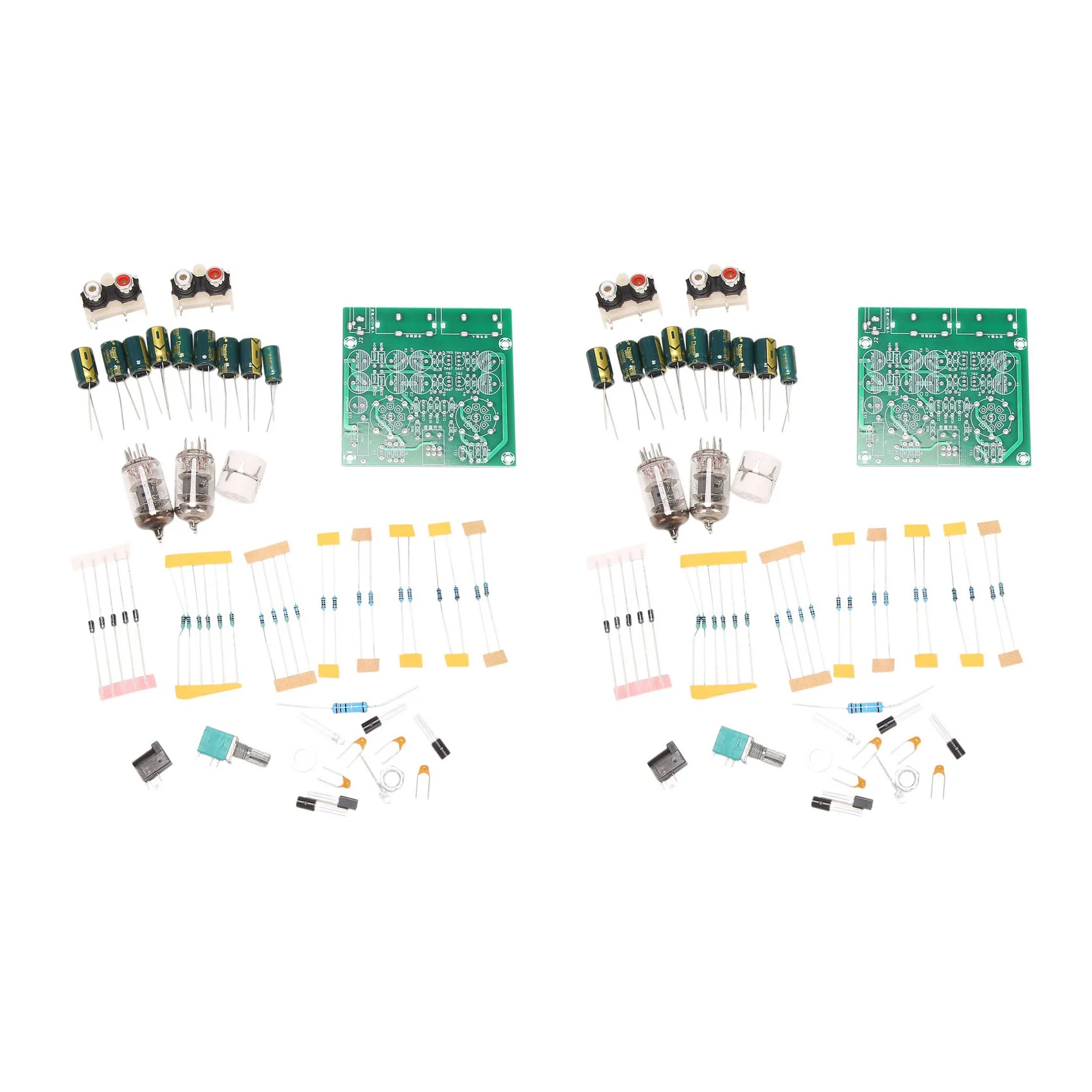 

Solid 2X Tube Amplifiers Audio Board Amplifier Pre-Amp Audio Mixer 6J1 Valve Preamp Bile Buffer DIY Kits
