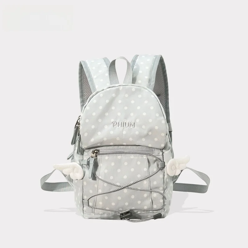 phium®-new-2026-lightweight-travel-women's-polka-dot-versatile-backpack-high-aesthetic-value-youthful-style-dual-shoulder-bag