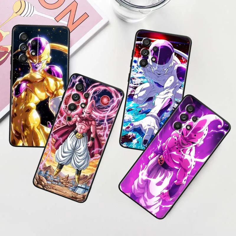 

Dragon Ball Buu pattern Phone Case For Samsung A42 A41 A35 A34 A33 A32 A25 A24 A23 A21s A04 A03 Note 20 Ultra 5G Black