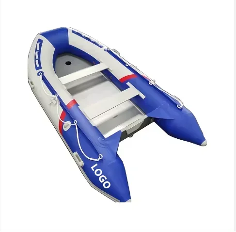 

11ft 3.3m PVC/Hypalon Wood/Aluminum Floor Inflatable Rowing Boat For Sale