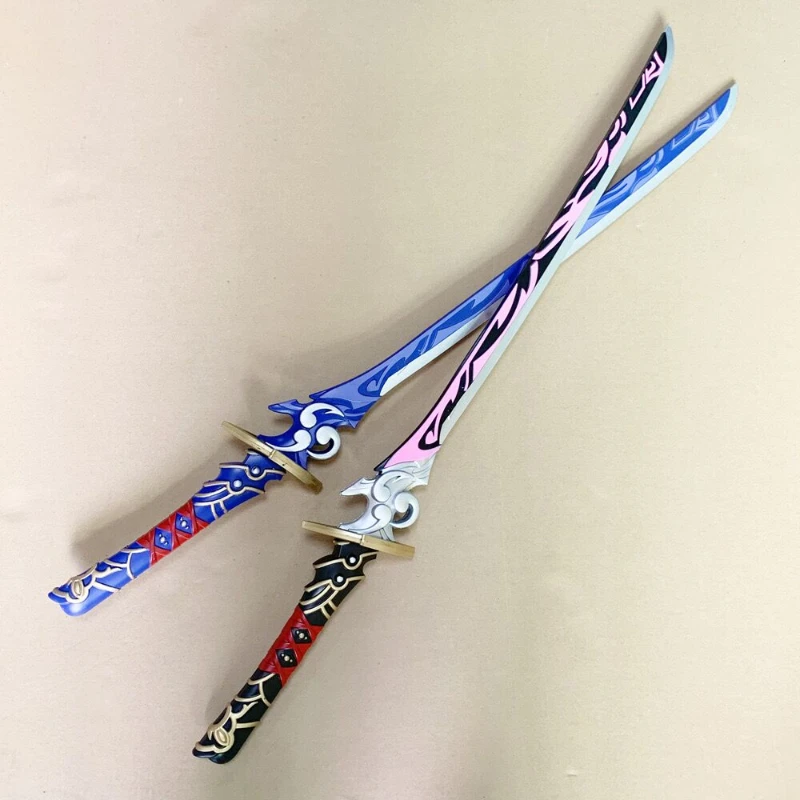 104cm Genshin Impact Beelzebul  Musou Sword 1:1 Raiden Shogun Katana Game Peripherals PU Sword Weapon Model Gifts Cosplay Toys