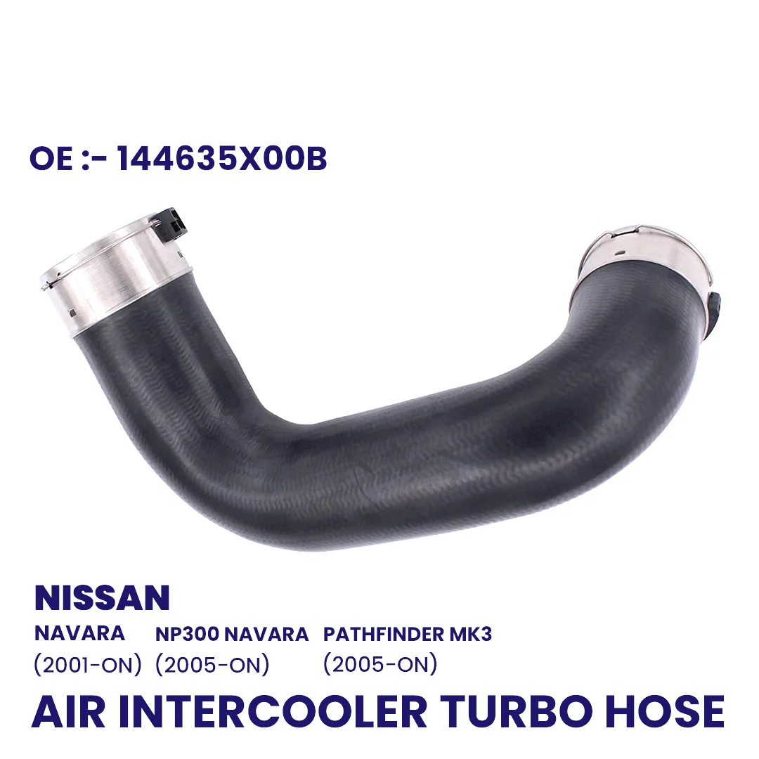 

1pc Car Type Turbo Intercooler Hose Pipe For Nissan NP300 Navara D40 Pathfinder MK3 2.5 D 2005-0N OEM144635X00B Car Accessories