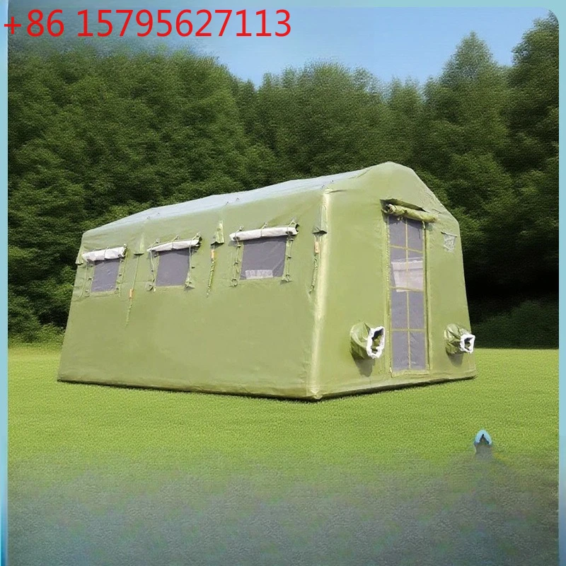 

Надувная палатка для многоместных тренировок на поле боя, большая надувная палатка для командования и проживания