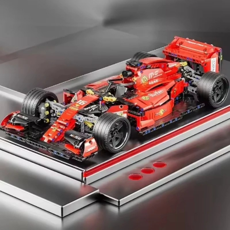

Hot F1 RC Race Cars Sets MOC Remote Building Blocks Control Car Kits Building Toys for Kids Christmas Halloween Gifts