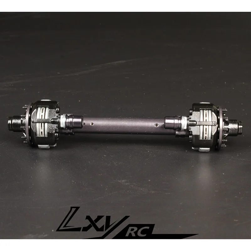 محور محمل محاكاة معدني بمقياس 1:14 لـ Tamiya مركبة يتم التحكم بها عن بُعد سكانيا 770S R620 فولفو بنز أروكس مان TGX ملحقات السيارة