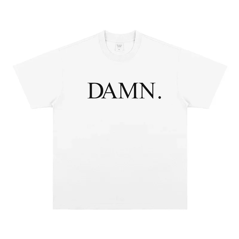 

Kendrick Lamar Tee Kung Fu Kenny DAMN Hip Hop Rap Print Fashion Casual High Quality Men's Short Sleeve T-shirt