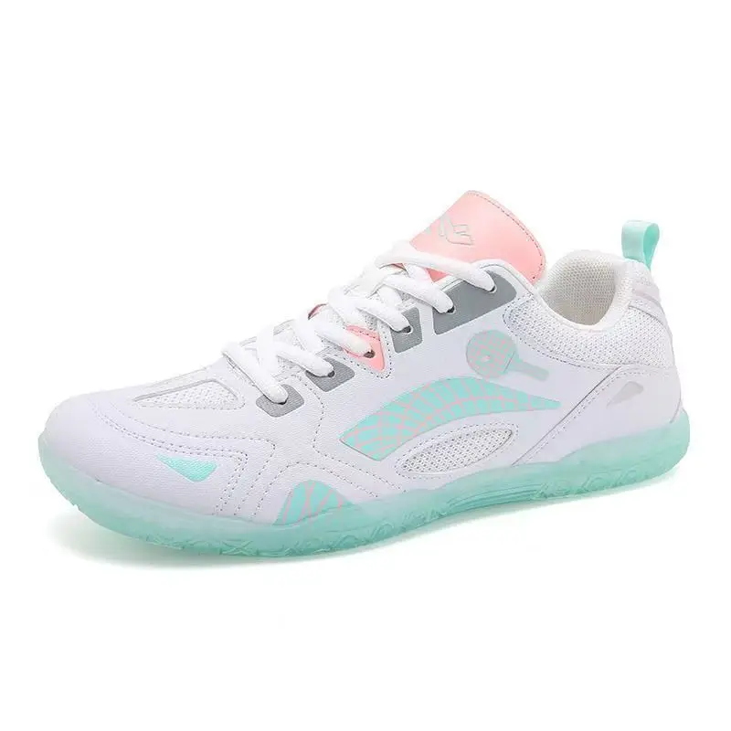 Table Tennis Shoes for Men and Women, Badminton, Breathable, Non-Slip, Training, Student, Shock-Absorbing, Ultra-Lightweight
