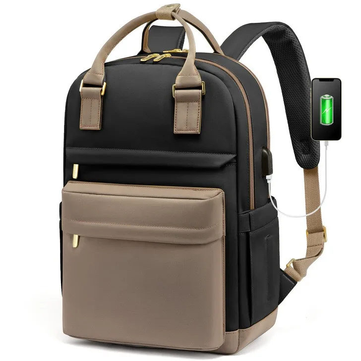 MOZHI Casual Women Backpack Black 4