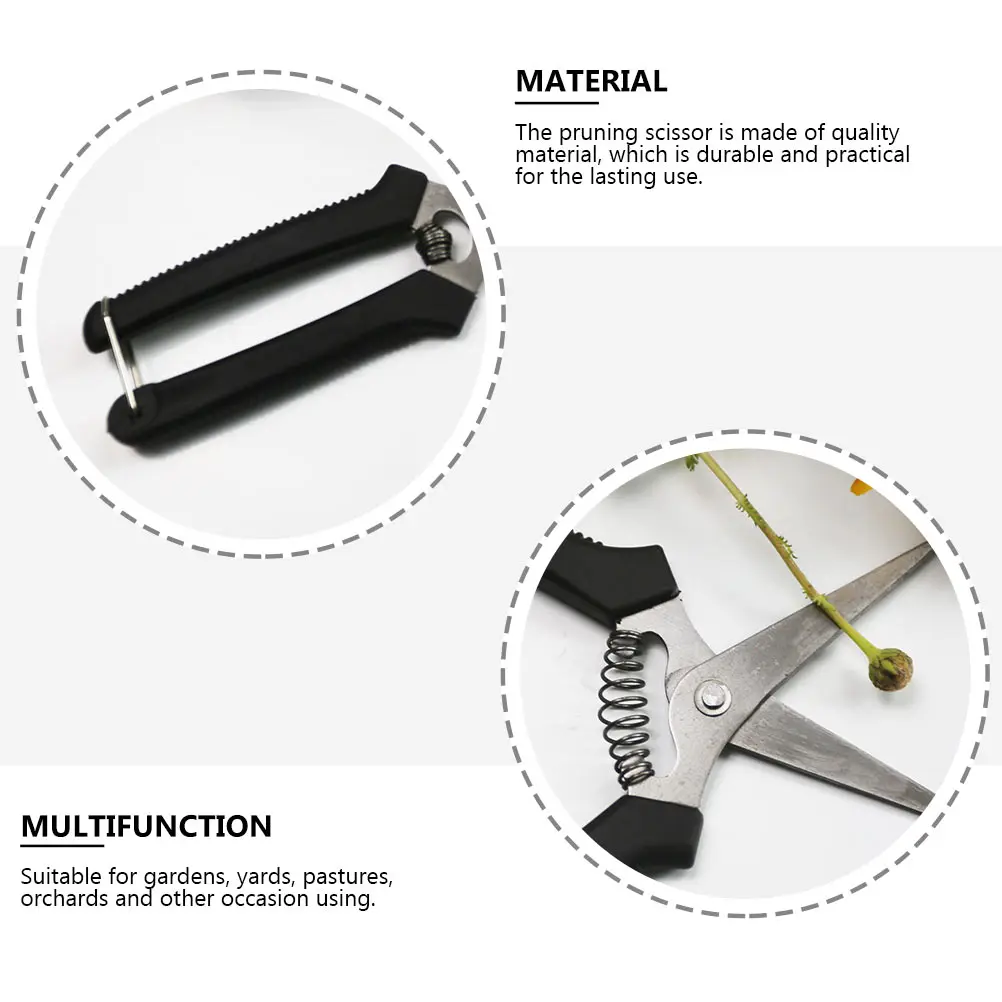 

5 Pcs Garden Fruit Picking Shears Pruning Plants Branch Trimmer Tool Trimming Multifunction Cutter