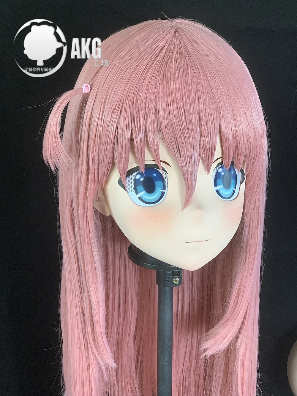 (AL80)Customize Character Crossdressing Female/Girl Resin Full/Half Head With Lock Anime Cosplay Japanese Animego Kigurumi Mask