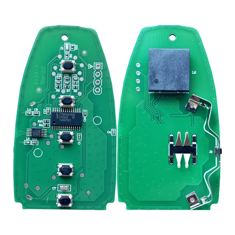 

Послепродажный смарт-ключ с дистанционным управлением 902/434,26 МГц 49 чип для Ford Smart Remote Key 4 + 1 кнопка внедорожника
