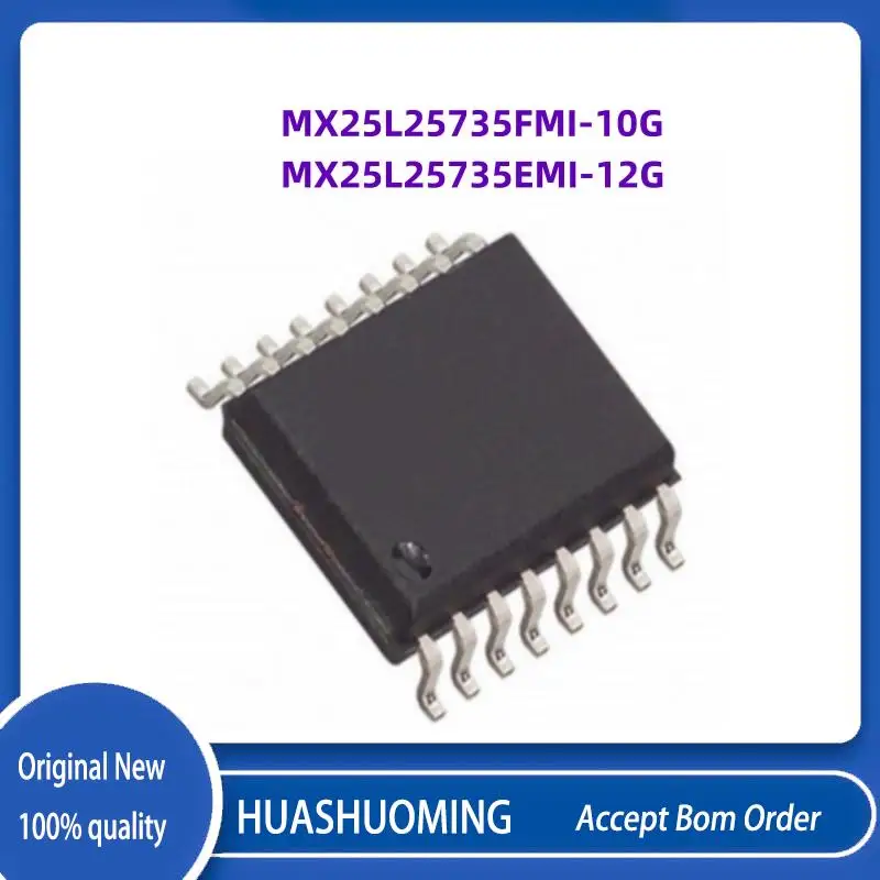 10Pcs/LotMX25L25735FMI-10G MX25L25735EMI-12G MX25L25735FMI MX25L25735 SOP16