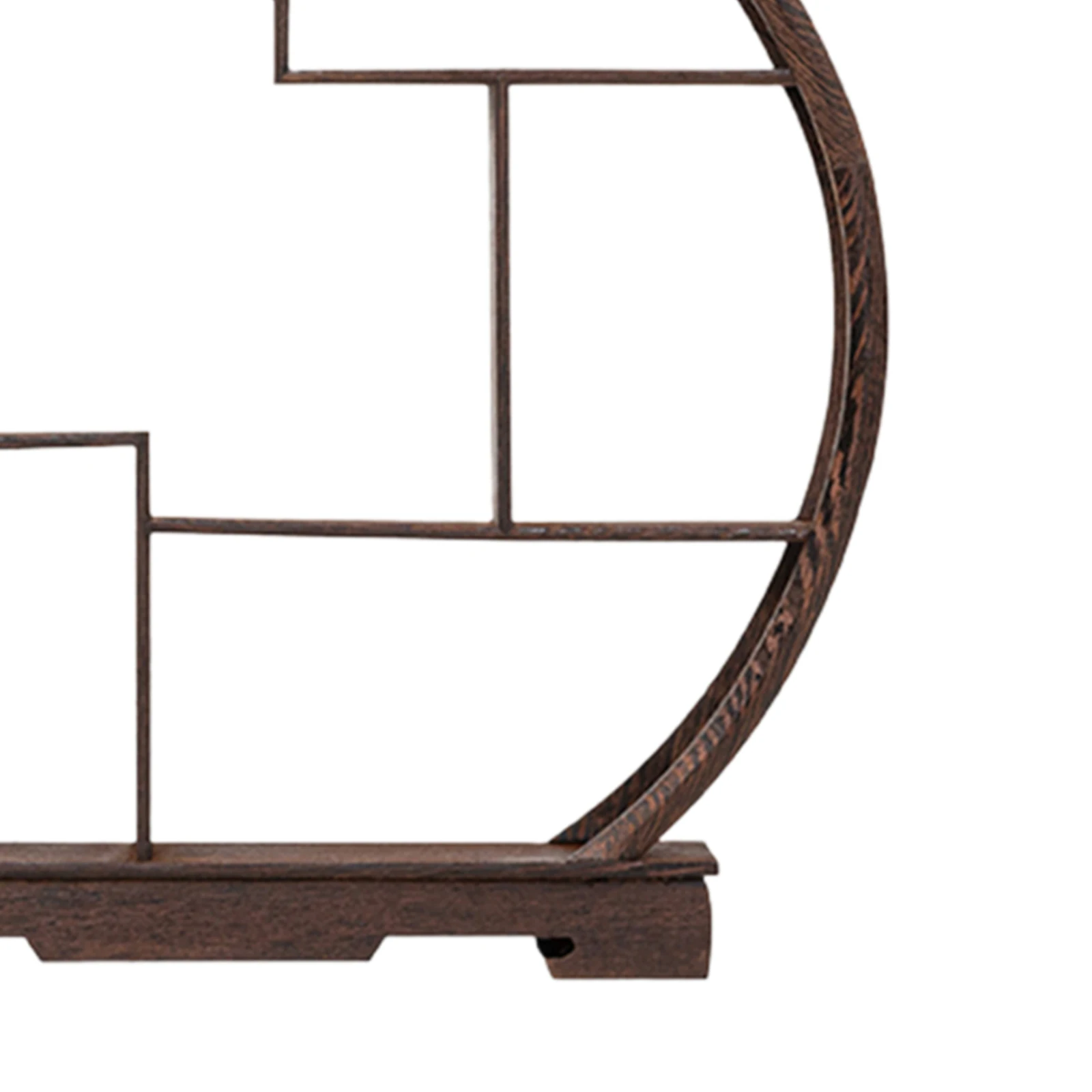 Wooden Display Stand Antique Display Shelf Oriental Furniture Teapot Stand Crafts Display Rack for Table Home Antique Store image 5