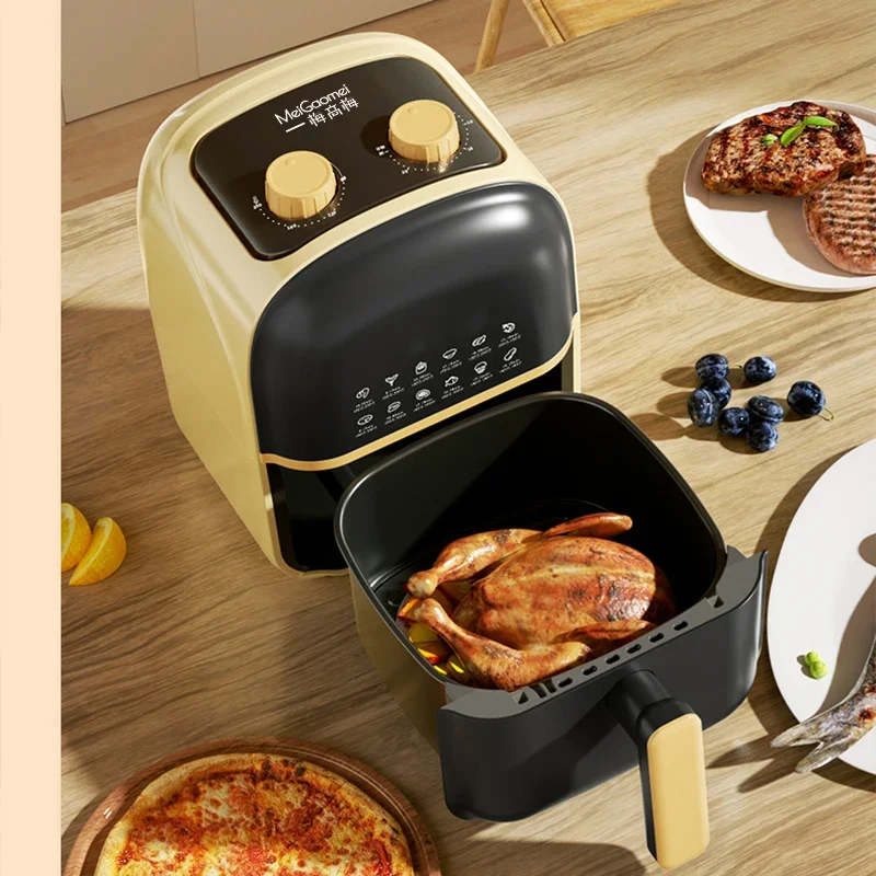 7L new household multi-functional air fryer oven integrated multi-functional oven oil-free timed low fat
