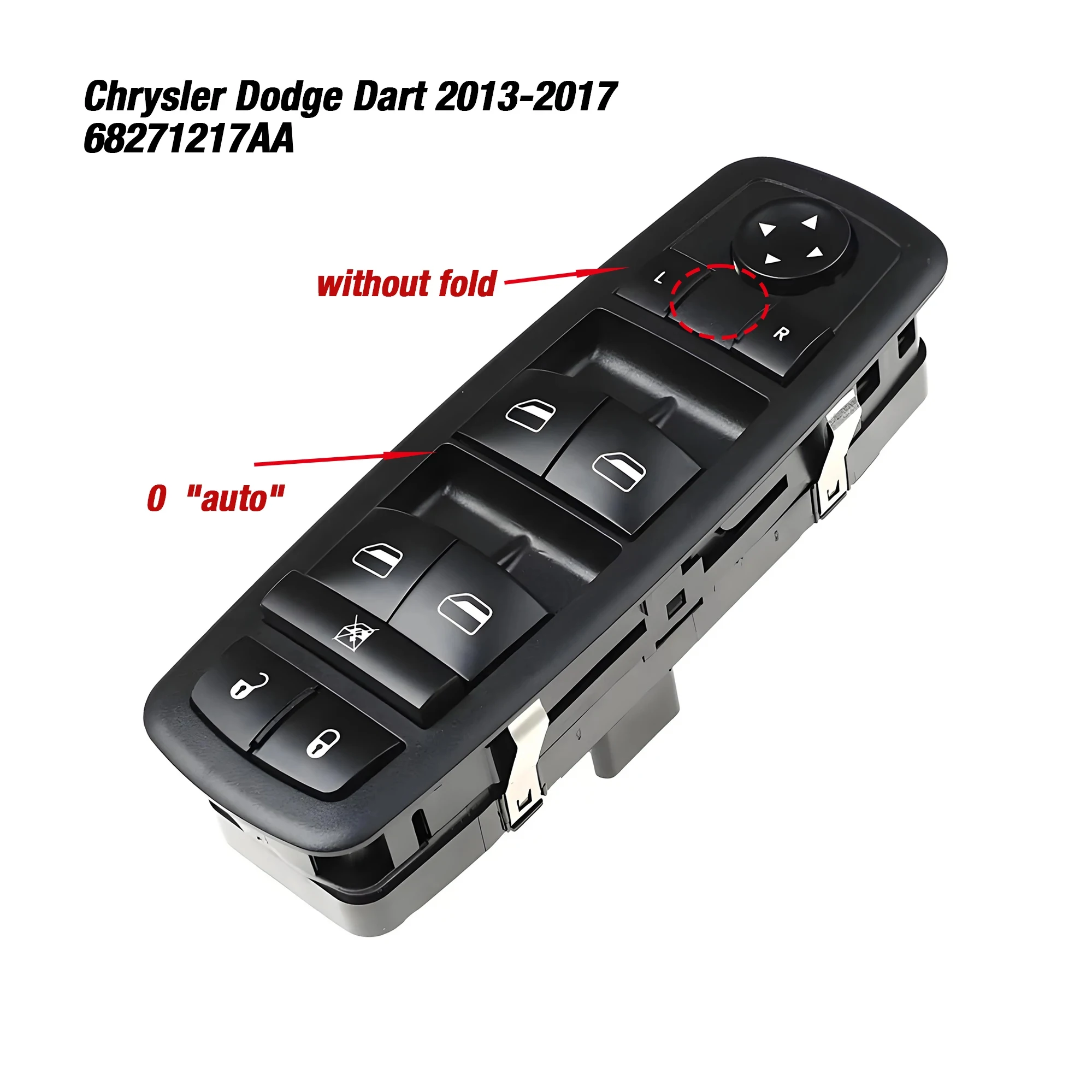 

68271217AA 56046568AC для Chrysler Jeep Cherokee Dodge Dart 2013-2016, переключатель управления стеклоподъемником для левого водителя