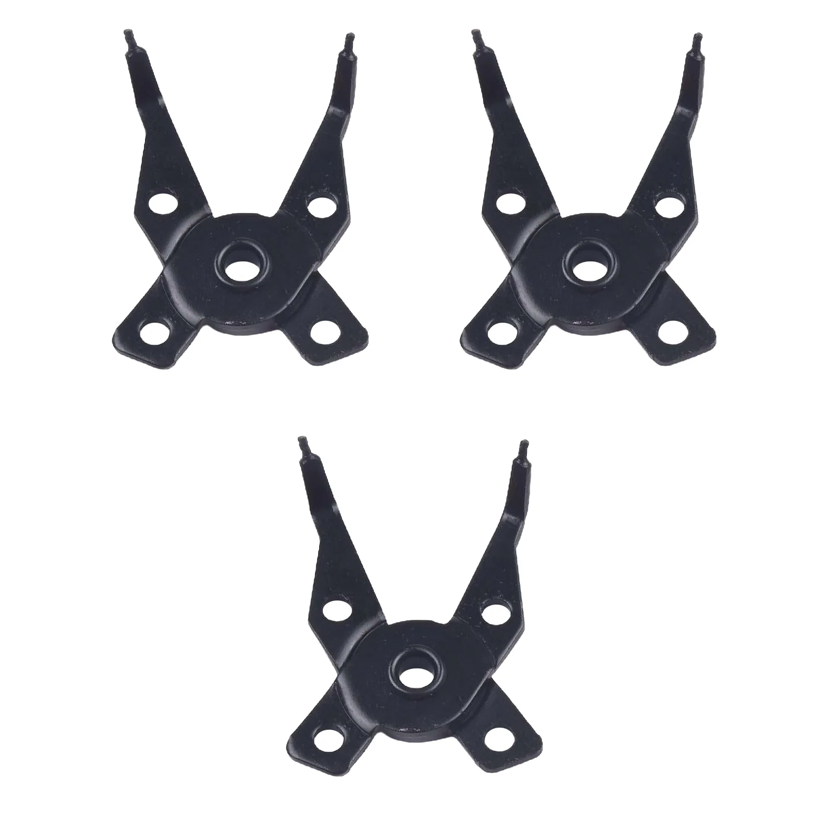 4-In-1 Circlip Pliers Set Snap Ring Pliers Multi Crimp Removable Plier Head Retaining Circlip Pliers Hand-Tools Multifunctional