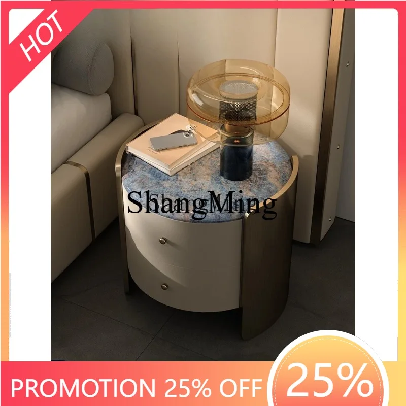 

CL modern small apartment bedroom bedside storage cabinet advanced creative fashion master bedroom bedside table