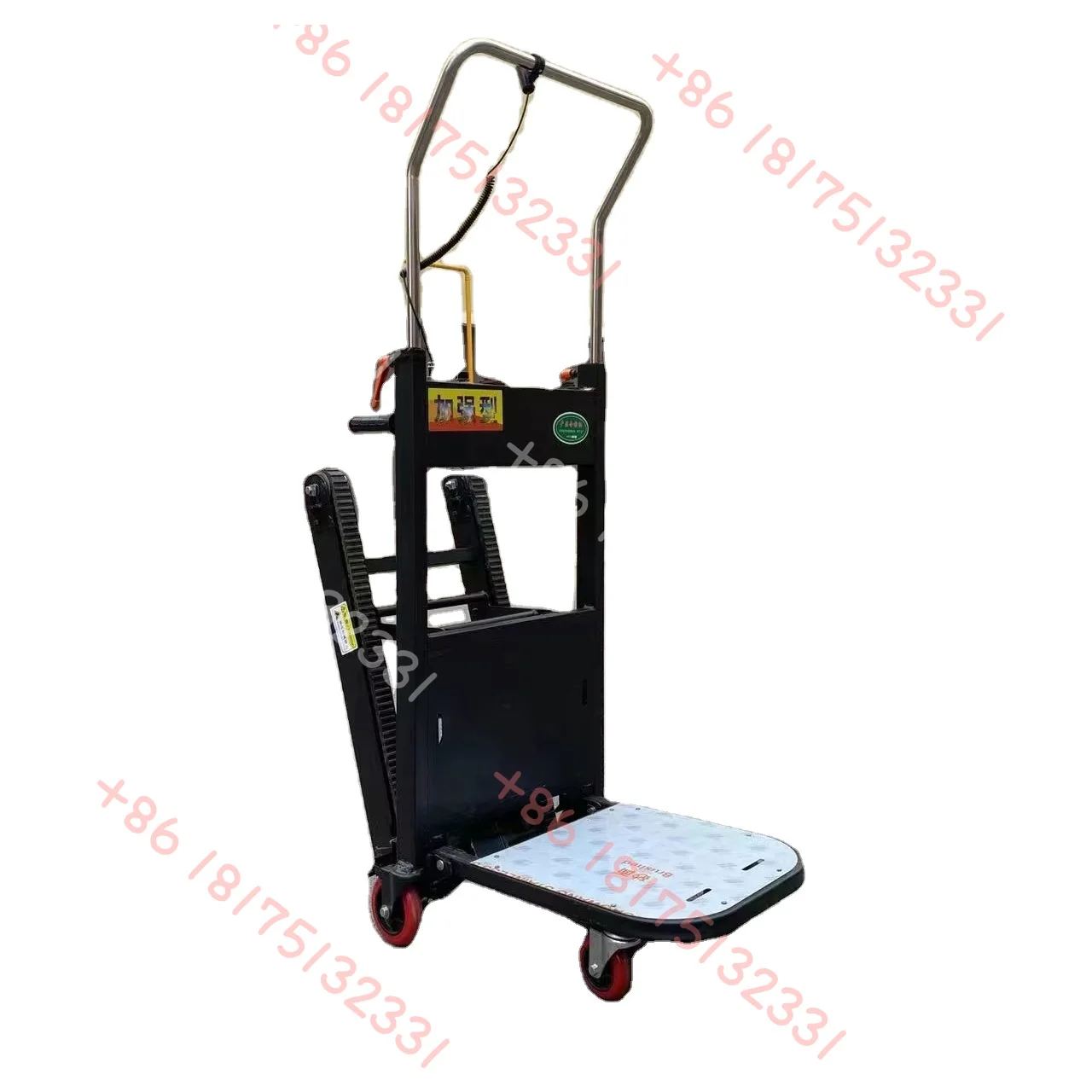 

400kg Hand Cart Small Electric Crawler Stair Climbing Machine