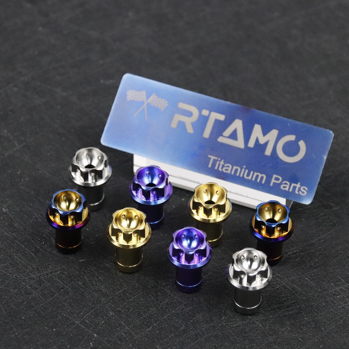 RTAMO Titânio Waste Oil Tubo Plug & Breather Tubo Plug para Modificação Motocicleta 1PC