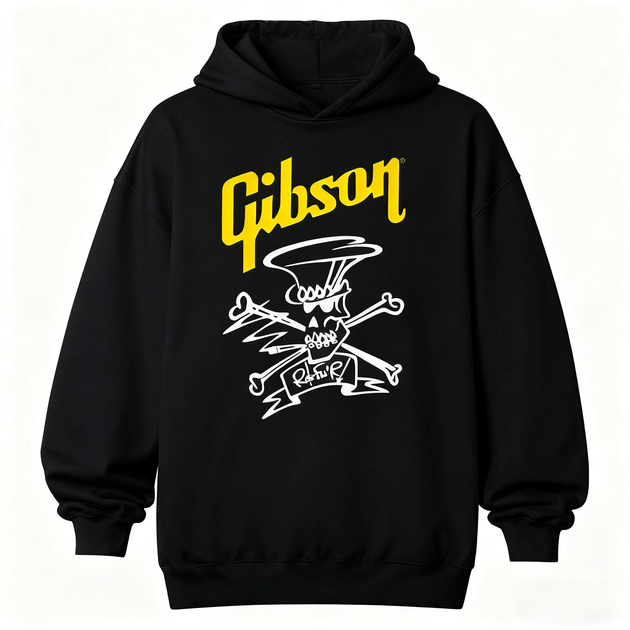 Otoño e Invierno colección Slash Gibson Les Paul moda comodidad Casual alta calidad Sudadera con capucha patrón impreso ropa informal estilo Hip Hop