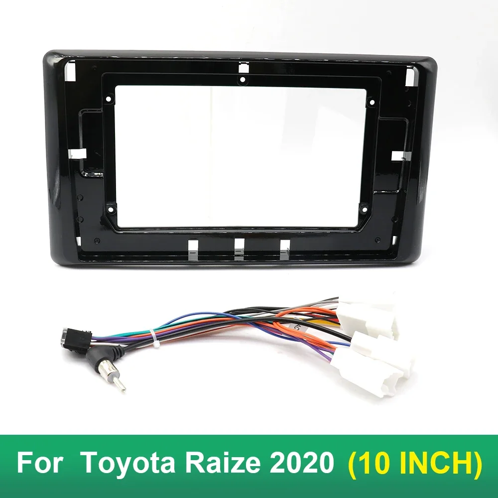 10 Inch Car Frame Fascia Adapter For Toyota Raize 2020 Android Radio Dash Fitting Panel Kit